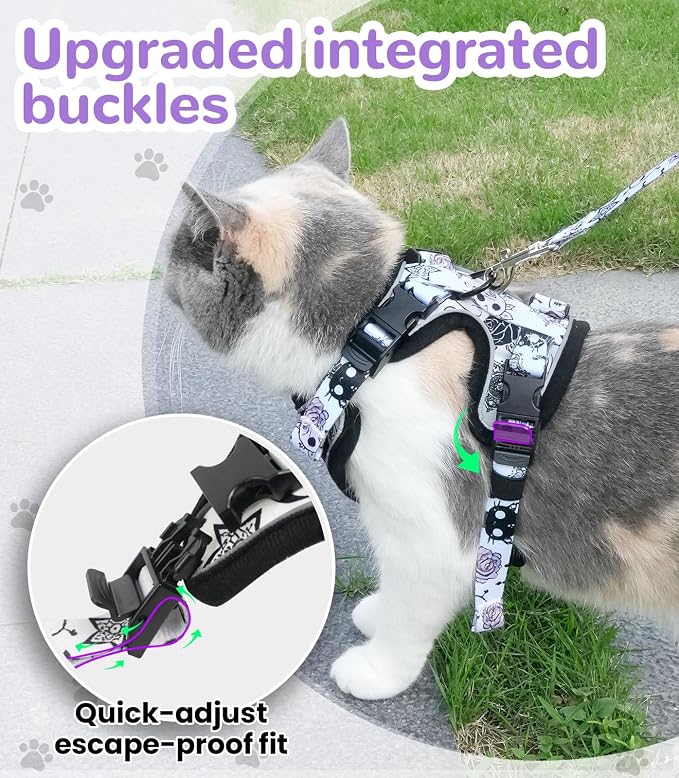 Halypet Cat Harness and Leash Set - Image 3