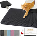 Waterproof Cat Litter Mat, Double Layer EVA, Odor-Free Large Grid, Urine Proof by BLISSSTORM