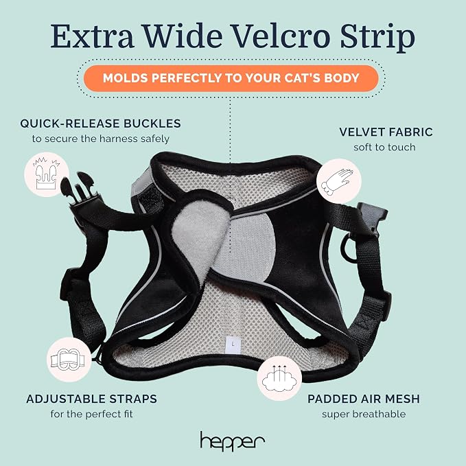 Hepper Cat Harness and Leash Set - Image 4