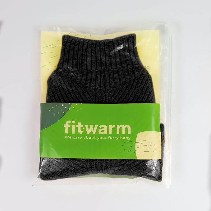 Fitwarm Dog Turtleneck Sweater, Thermal Knitted Pet Coat, Dog Winter Clothes - Image 8