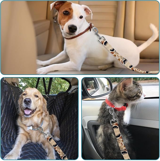 Adjustable pet cat and Dog car seat Belt，The Lanyard is Flexible and Adjustable - Image 6