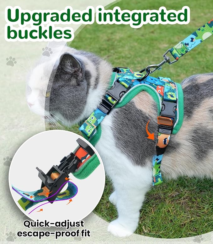 Halypet Cat Harness and Leash Set - Image 3