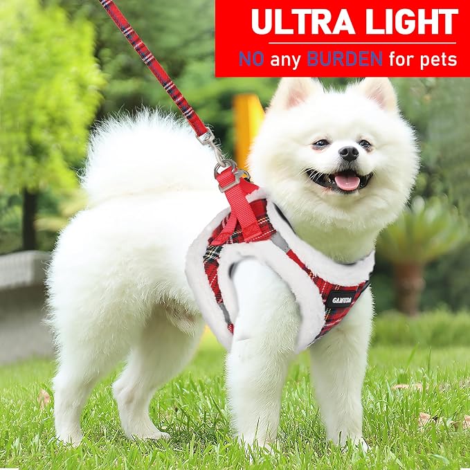 GAMUDA Small Dog Harness Collar and Leash Set, Step in No Chock No Pull Soft - Image 7