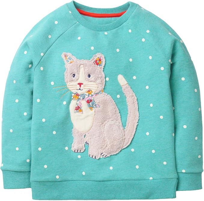 Bumeex Toddler Girl Sweatshirt Clothes Outfit, Cotton Crewneck Christmas by Bumeex