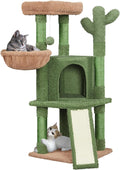 Yaheetech Cactus Cat Tree, 42in Cat Tower by Yaheetech