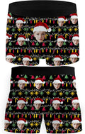 M YESCUSTOM Custom Faces Funny Short Briefs Gift by MYESCUSTOM