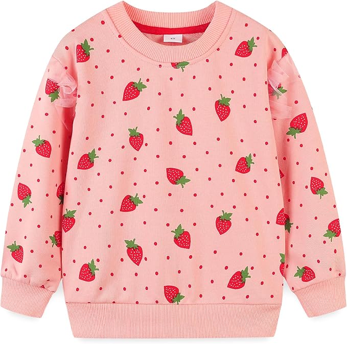Bumeex Toddler Girl Sweatshirt Clothes Outfit, Cotton Crewneck Christmas by Bumeex