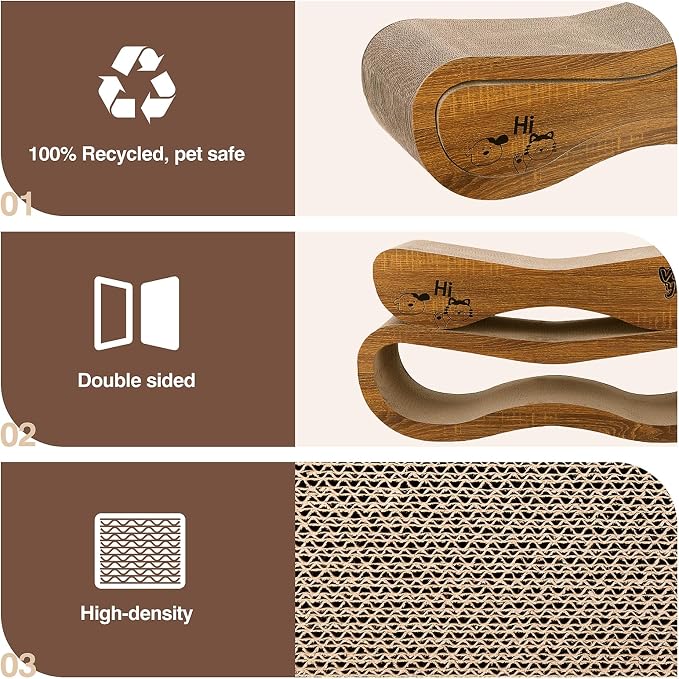 Cat Scratcher, 2-in-1 Cat Scratcher Couch - Image 2