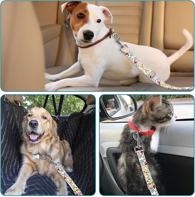 Adjustable pet cat and Dog car seat Belt， The Lanyard is Flexible and - Image 6