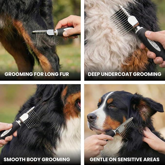 Poodle Dematting Fur Rake Comb Brush - Image 7