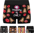 M YESCUSTOM Custom Faces Funny Short Briefs Gift by MYESCUSTOM
