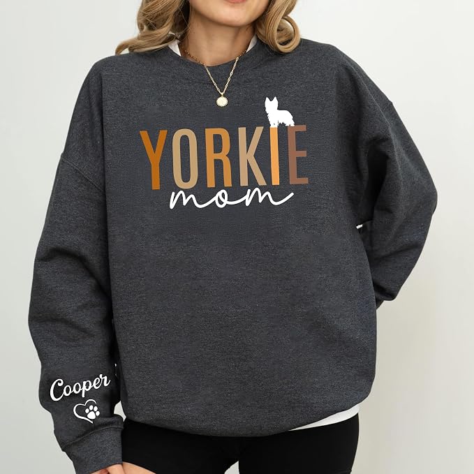 Personalized Dog Sweatshirt for Pet Lovers, Custom Name Crewneck, Cozy Gift for - Image 3