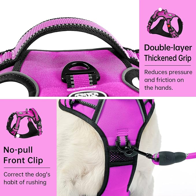 IVY&LANE No Pull Dog Harness for Large Dogs, Dog Vest Harness - Image 4