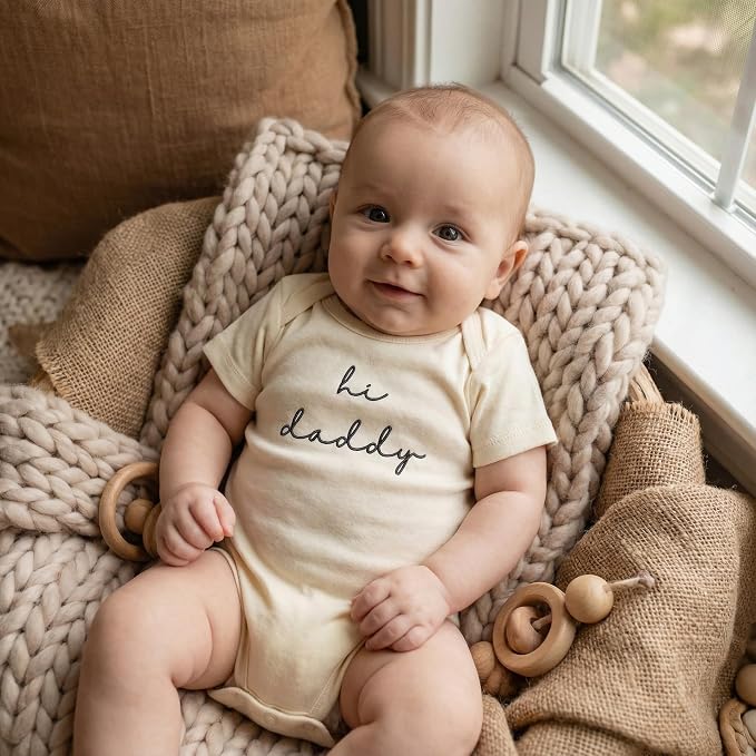COUPLEHOODIES Personalized Baby Onesie Bodysuit – Custom Embroidery Gift - Image 3