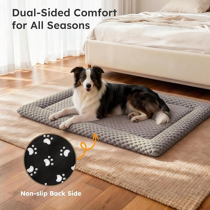 Dog Bed Mat, Dual-Sided Dog Crate Bed Mat - Image 2
