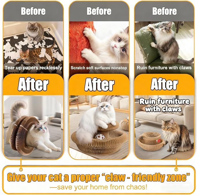 Cat Scratcher Toys for Indoor Cats - Image 5