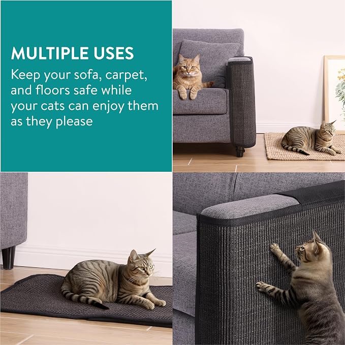 Navaris Cat Scratch Mat Sofa Protector - Image 5
