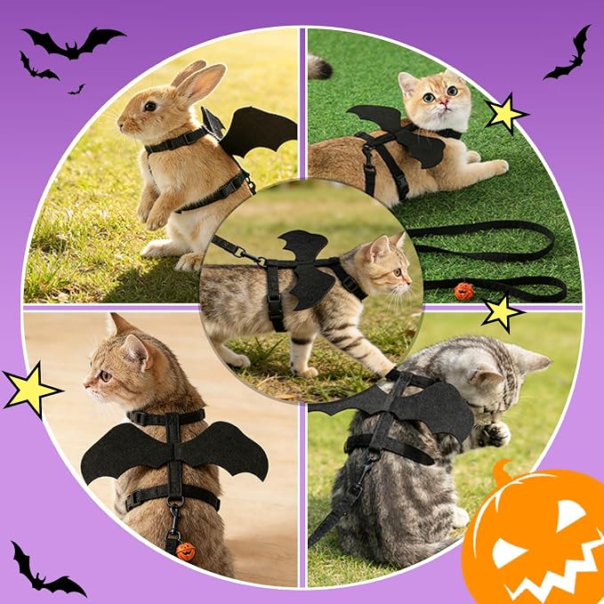 Cat Harness and Leash, Cat Halloween Costumes - Image 7