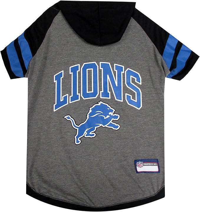 Pets First NFL Detroit Lions Hoodie by PETSFIRST
