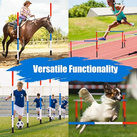 6 Pcs Pole Bending Poles for Horses - Image 7