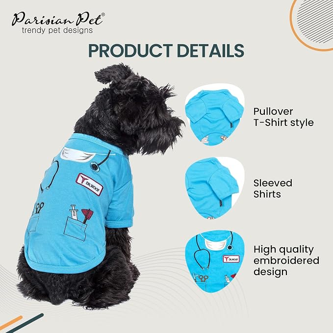 Parisian Pet Doctor Dog Costume - Image 3