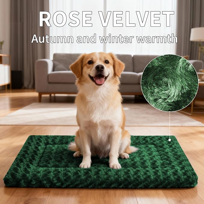 Dog Bed Mat - Comfortable Kennel Pad, Soft Support - Image 6