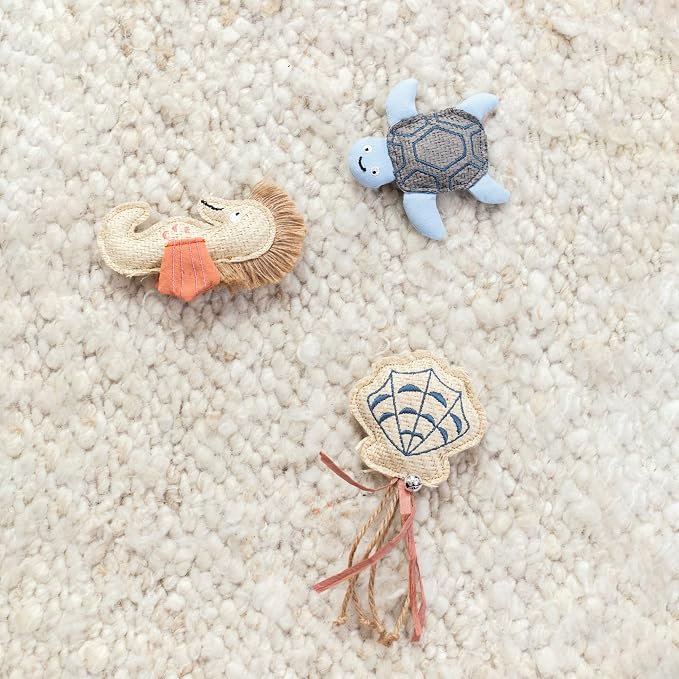 Fringe Studio Vitamin SEA Buds Earth Friendly 3Pcs Mini Cat Toy Set, PetShop - Image 3