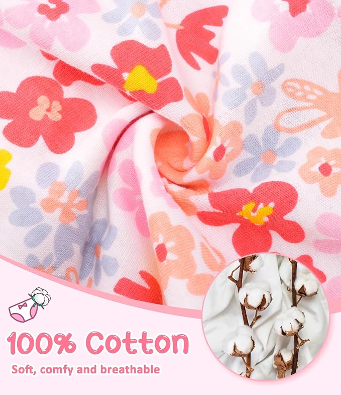 Girls and Toddlers 100% Cotton Underwear Tagless Soft Panties Size 2-3T - Image 2