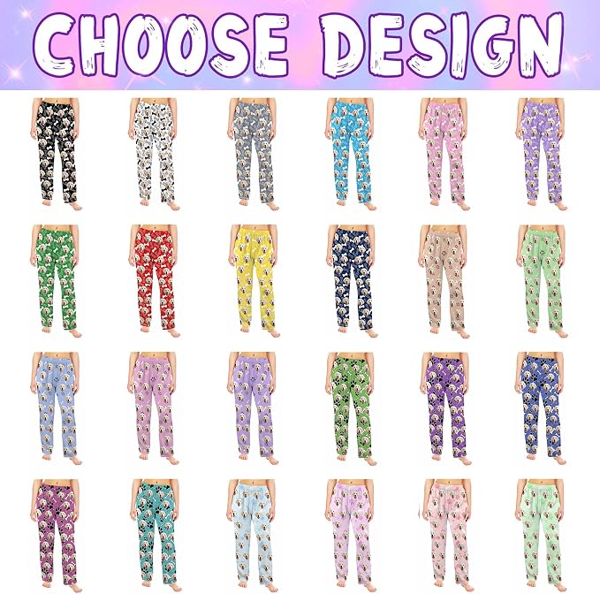 Custom Couple Pajama Pants Sock - Image 2