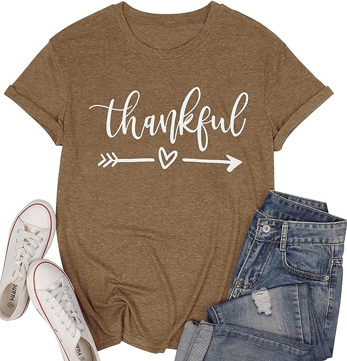 NIUBIA Women's T Shirts Summer Tops Simple Heart Graphic Shirts Sayings Short by NIUBIA
