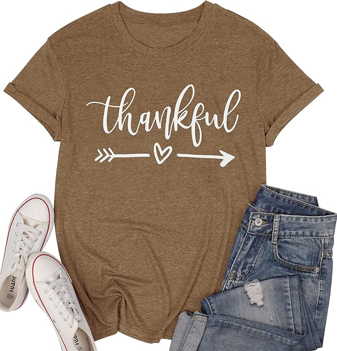NIUBIA Women's T Shirts Summer Tops Simple Heart Graphic Shirts Sayings Short by NIUBIA