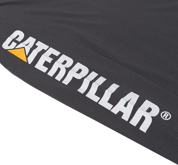 Caterpillar Trademark Banner Long Sleeve Tee Shirts - Image 4