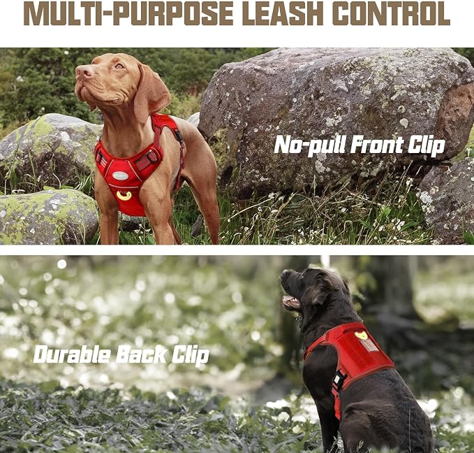 AUROTH Tactical Dog Harness for Large Dogs No Pull Adjustable Pet Harness - Image 5
