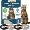 VICSOM 4 Pack Flea and Tick Collar by VICSOM