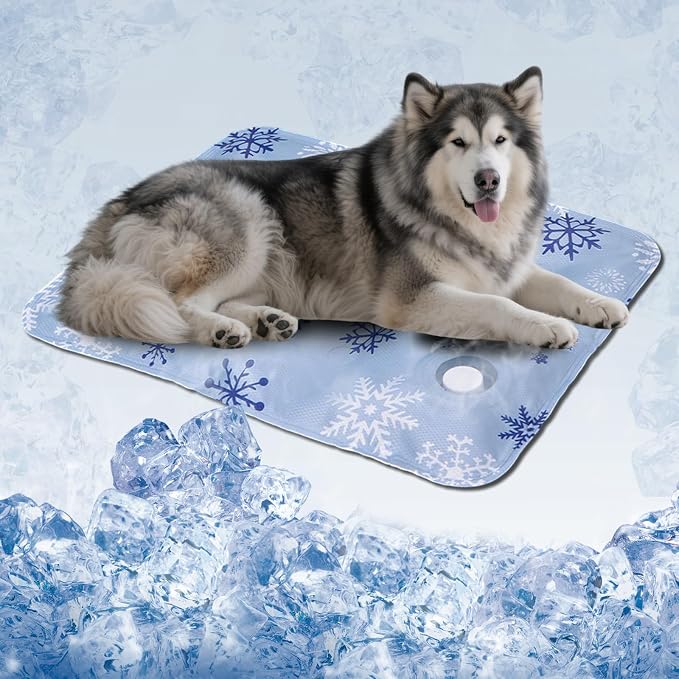 Dog Cooling Mat, Cooling Mat for Dogs & Cat, Provides Instant Relief for Small by Unknown