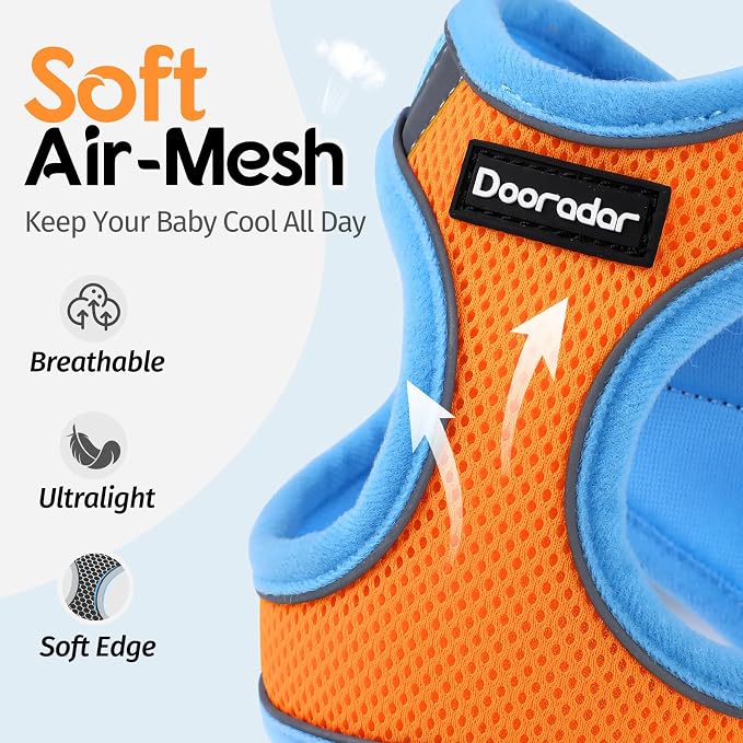 Dooradar Cat Harness and Leash Set, Escape Proof Lightweight Kitten Harness - Image 5