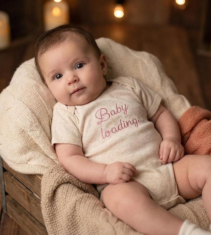 COUPLEHOODIES Personalized Baby Onesie Bodysuit – Custom Embroidery Gift - Image 3