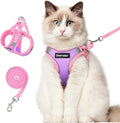 Dooradar Cat Harness and Leash Set, Escape Proof Lightweight Kitten Harness by Dooradar