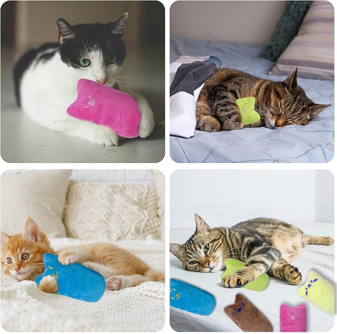 Cat Toys for Indoor Cats, 5Ps Cats Fetch Toys, Fluffy Toys for Playing - Image 8
