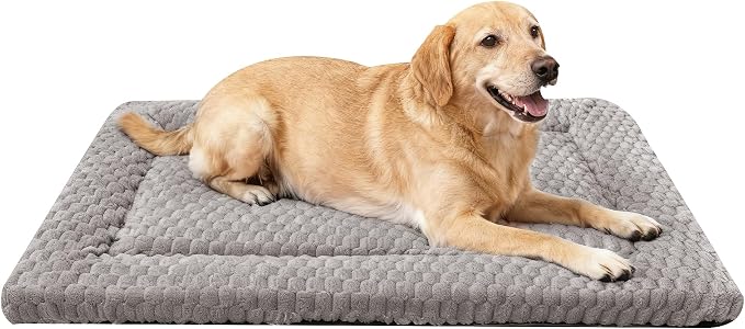 Dog Bed Mat - Dog Crate Pad - Reversible Mat by FogkissComfyPawsHome
