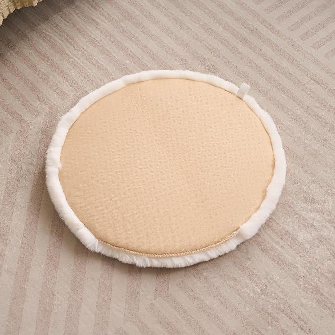 SHENGOCASE Pet Cushion Pad, Faux Fur Dog Cat Kneading Pillow, Crate Bed Insert - Image 7