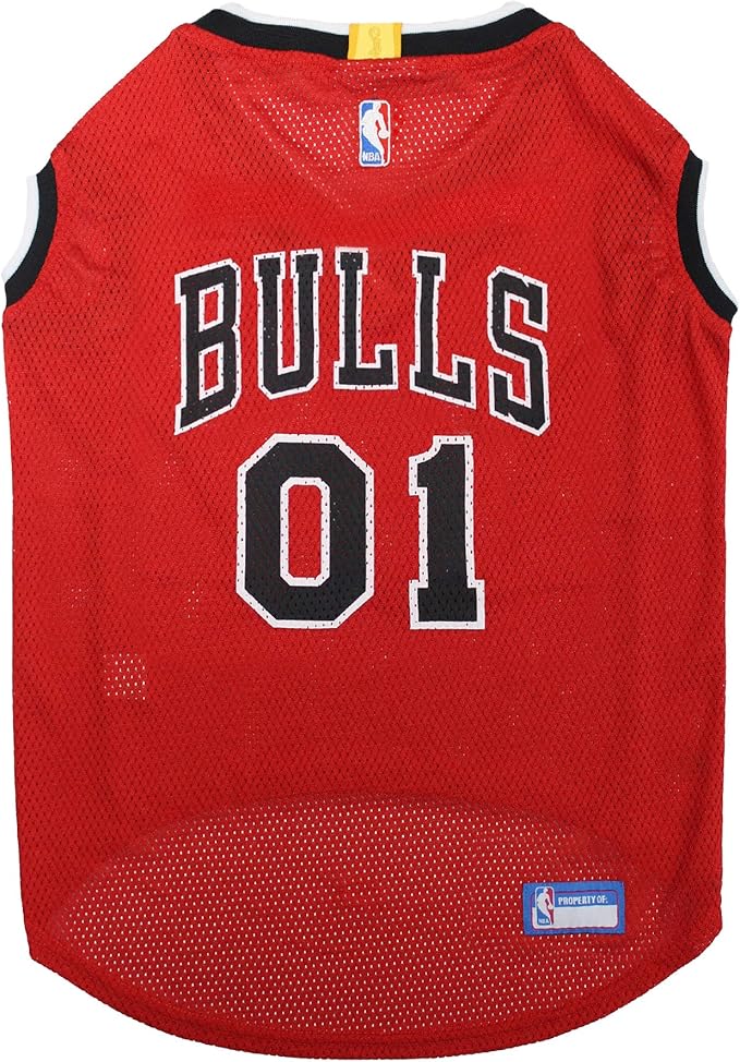 Pets First NBA CHICAGO BULLS DOG Jersey, X-Large by PETSFIRST