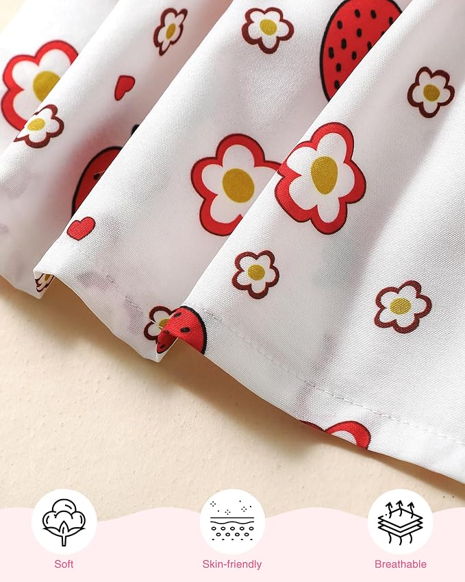 Mioglrie Baby Girl Dress Summer Girl Clothes Infant Outfits Newborn Ruffle - Image 5