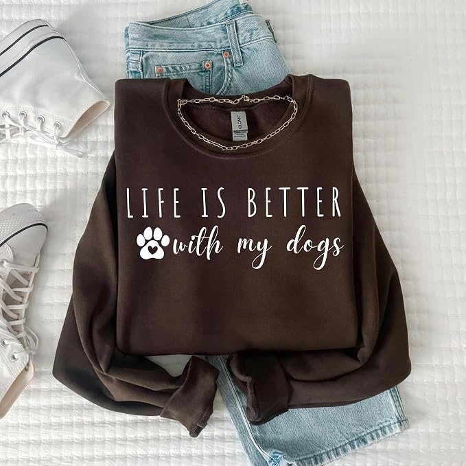 moonloom Dog Mom Sweatshirt, Animal Lover Gift, Custom crewneck - Image 6