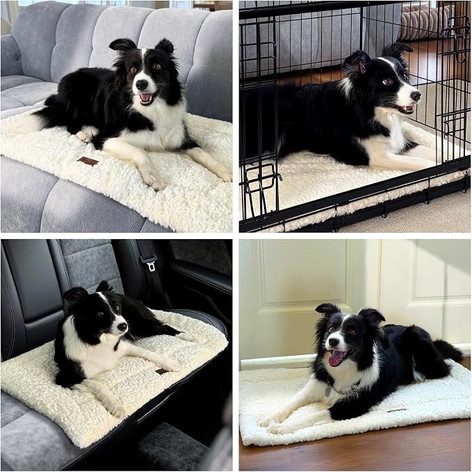 Reversible Dog Bed Mat 47"x29" for Large Dogs - Image 5