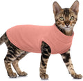 PUMYPOREITY Fleece Sphynx Cat Clothes, Warm Thick Cat Sweater, Soft Winter Coat by PUMYPOREITY