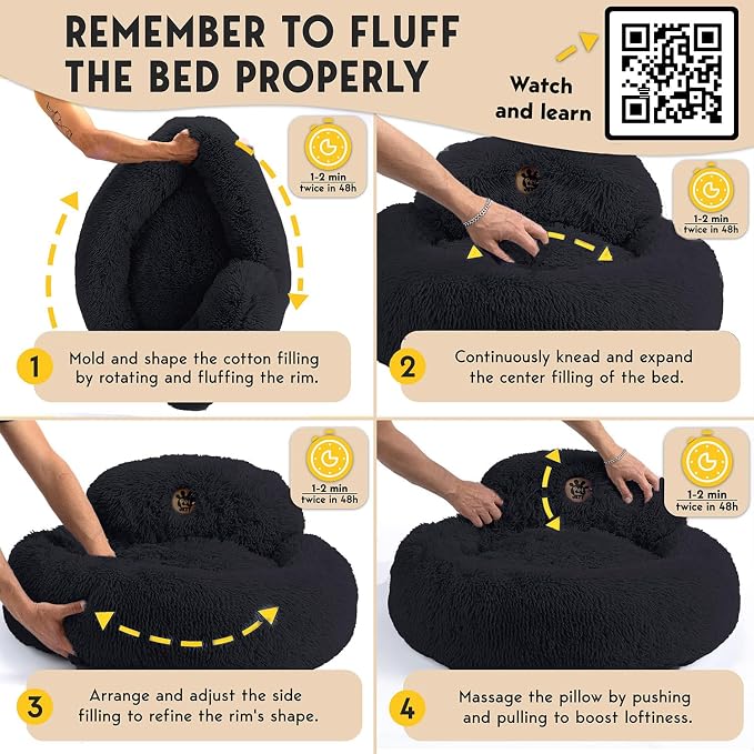 PetJett Calming Dog Bed Medium Size Dog - Image 6