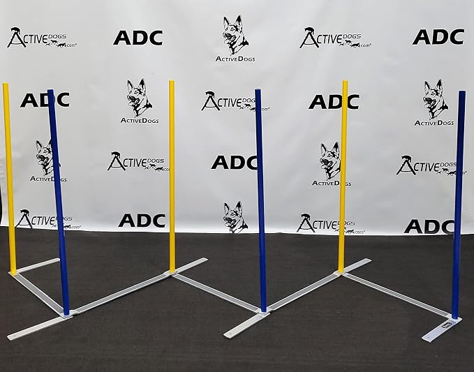 ActiveDogs Agility Above Ground Weave Poles - Image 2