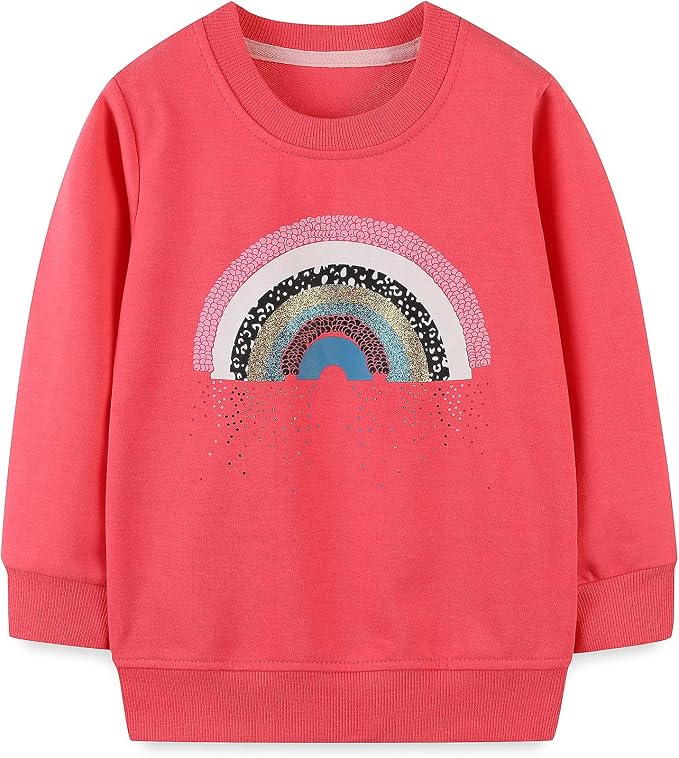 Bumeex Toddler Girl Sweatshirt Clothes Outfit, Cotton Crewneck Christmas by Bumeex