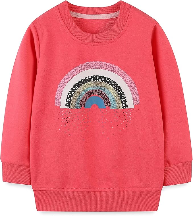 Bumeex Toddler Girl Sweatshirt Clothes Outfit, Cotton Crewneck Christmas by Bumeex